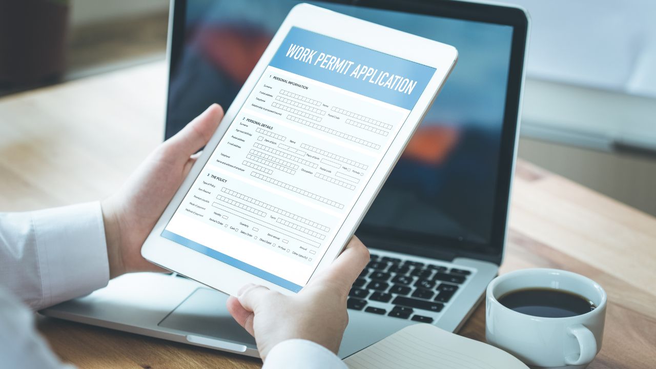 work permit processing