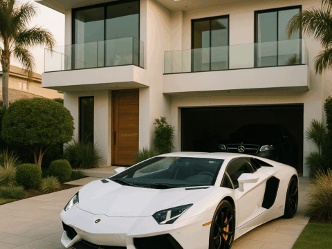 Homes That Show Off Luxury Cars