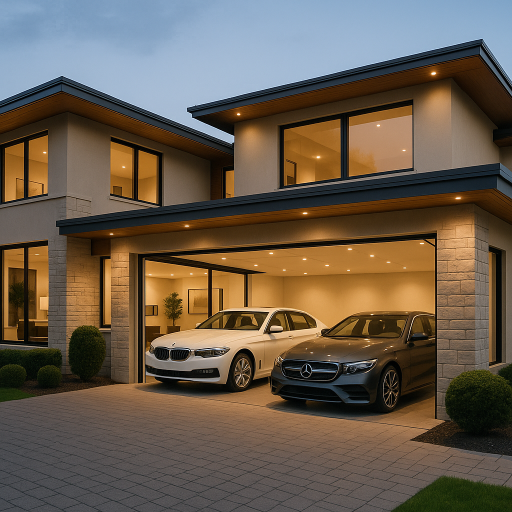Luxury Homes with Showroom-Style Garages for Car Enthusiasts