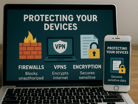 Protecting Your Devices Firewalls, VPNs, and Encryption Explained
